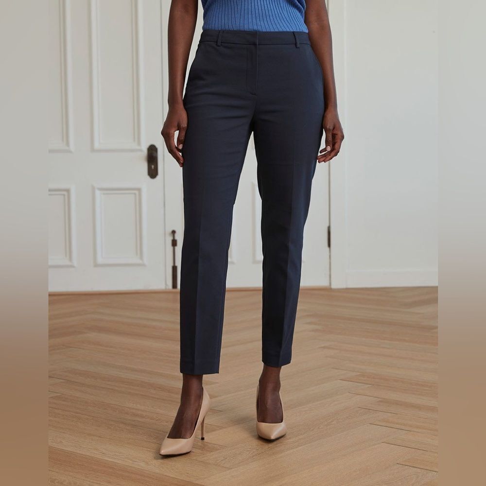 RW and Co. blue suiting ankle slim pants Sz 6